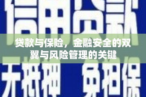 惠安贷款与保险，金融安全的双翼与风险管理的关键