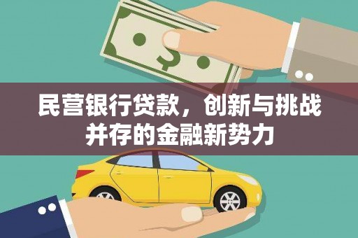 惠安民营银行贷款，创新与挑战并存的金融新势力