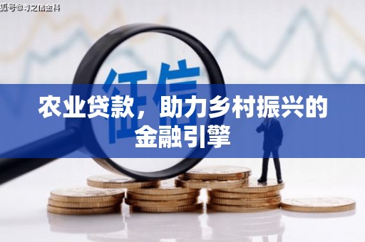 惠安农业贷款，助力乡村振兴的金融引擎