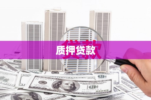 惠安质押贷款