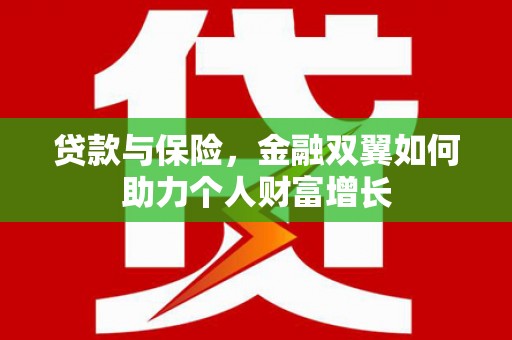 惠安贷款与保险，金融双翼如何助力个人财富增长