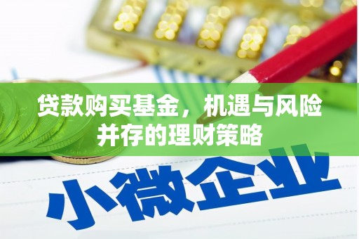 惠安贷款购买基金，机遇与风险并存的理财策略