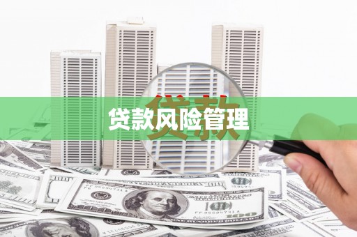 惠安贷款风险管理