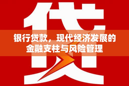 惠安银行贷款，现代经济发展的金融支柱与风险管理