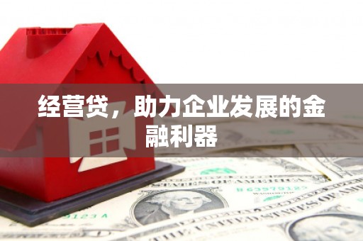 惠安经营贷，助力企业发展的金融利器