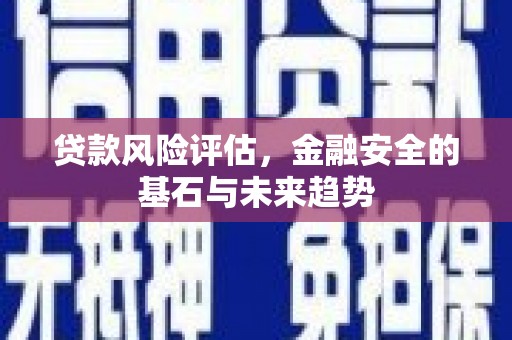 惠安贷款风险评估，金融安全的基石与未来趋势