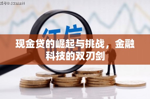 惠安现金贷的崛起与挑战，金融科技的双刃剑