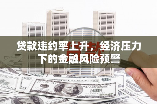 惠安贷款违约率上升，经济压力下的金融风险预警