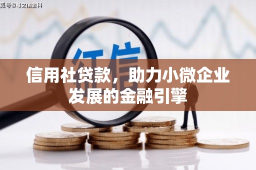惠安信用社贷款，助力小微企业发展的金融引擎