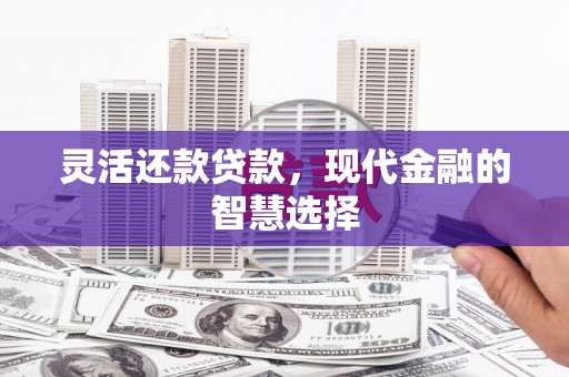 惠安灵活还款贷款，现代金融的智慧选择
