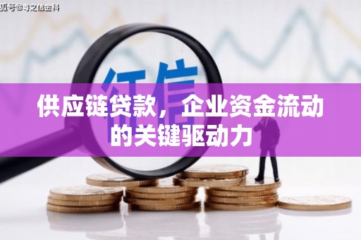 惠安供应链贷款，企业资金流动的关键驱动力