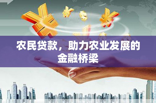 惠安农民贷款，助力农业发展的金融桥梁