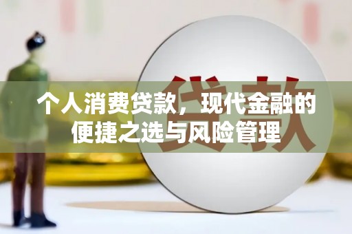 惠安个人消费贷款，现代金融的便捷之选与风险管理