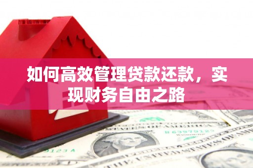 惠安如何高效管理贷款还款，实现财务自由之路