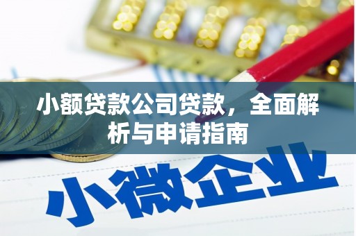 惠安小额贷款公司贷款，全面解析与申请指南