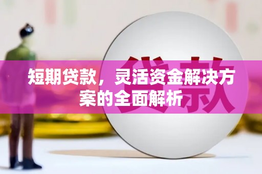 惠安短期贷款，灵活资金解决方案的全面解析