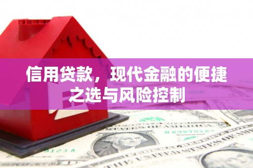 惠安信用贷款，现代金融的便捷之选与风险控制