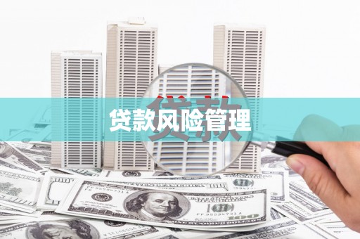 惠安贷款风险管理