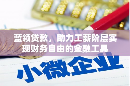 惠安蓝领贷款，助力工薪阶层实现财务自由的金融工具