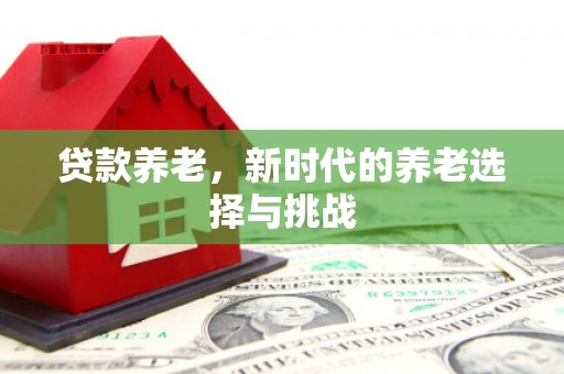 惠安贷款养老，新时代的养老选择与挑战