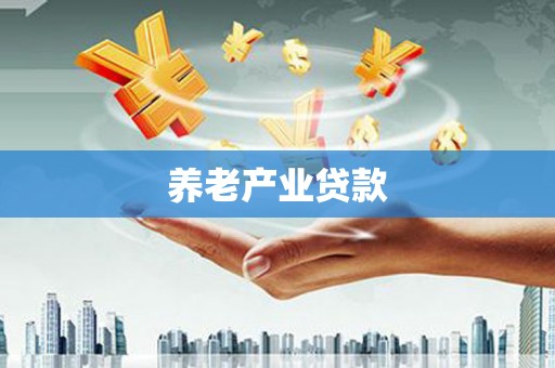 惠安养老产业贷款