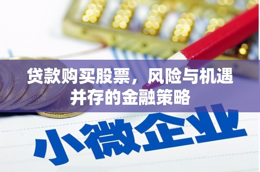 惠安贷款购买股票，风险与机遇并存的金融策略