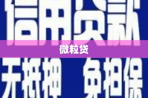惠安微粒贷