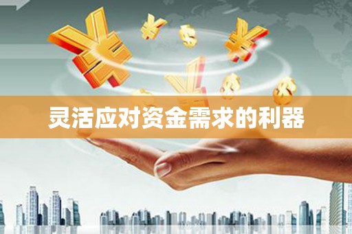 惠安灵活应对资金需求的利器