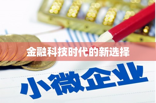 惠安金融科技时代的新选择