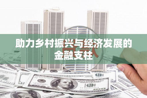 惠安助力乡村振兴与经济发展的金融支柱